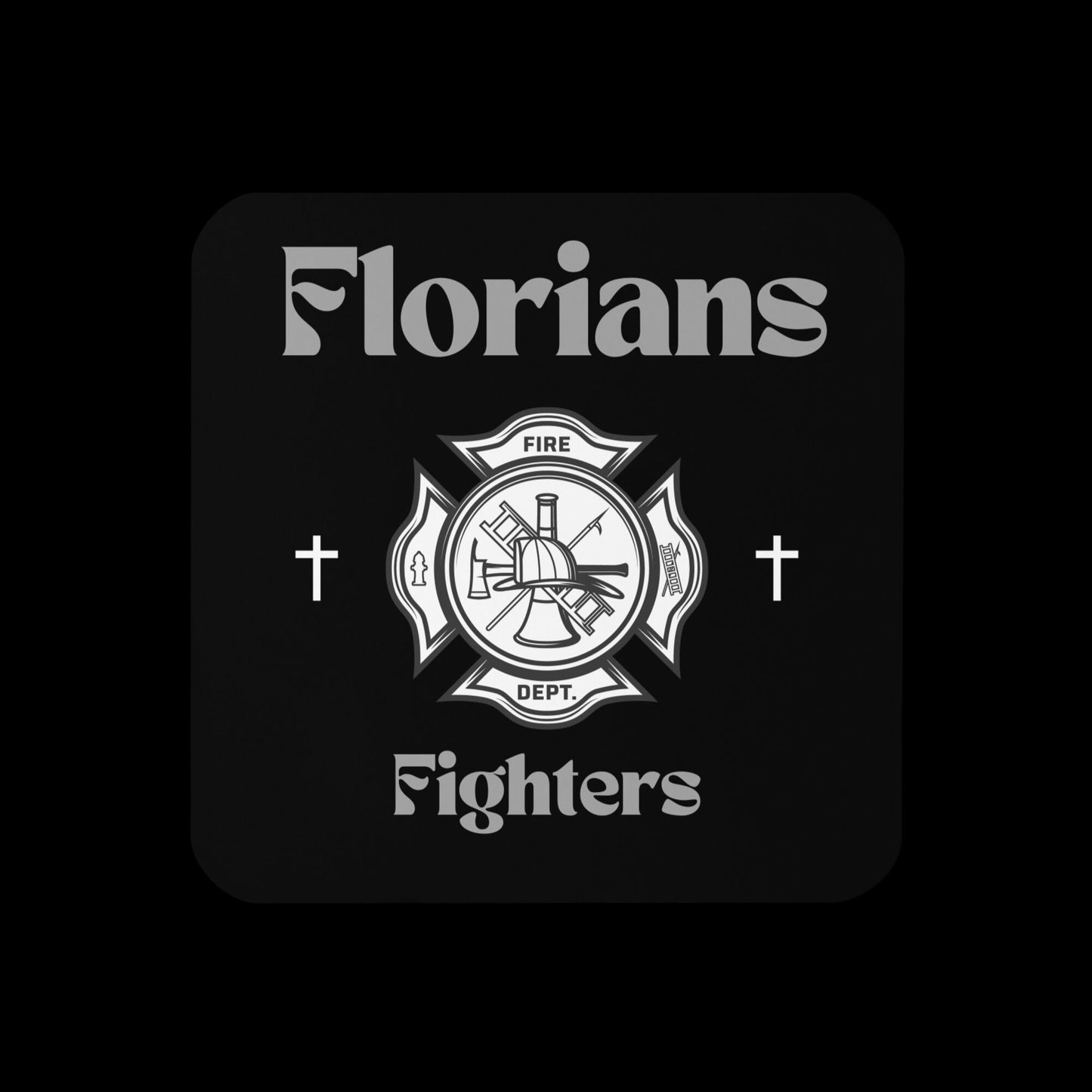 Unique Saint Florians Fighters Coaster Firefighter Gift Birthday
