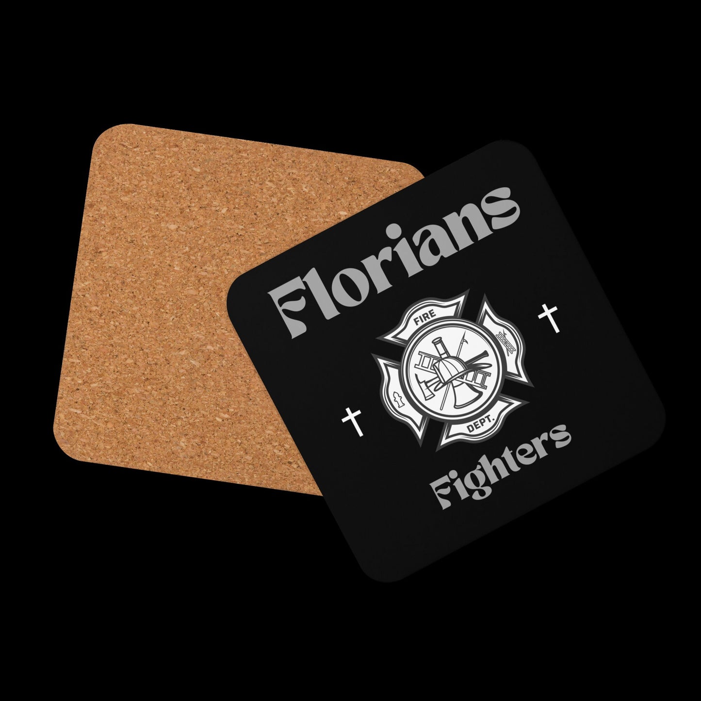Unique Saint Florians Fighters Coaster Firefighter Gift Birthday