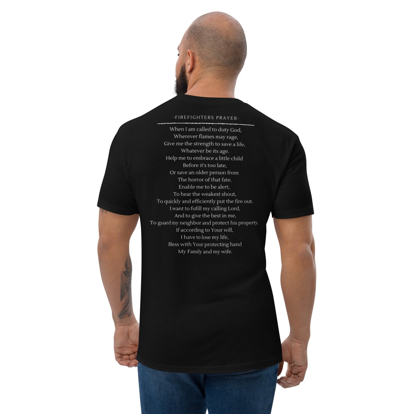 Firefighters Prayer T-Shirt | The Perfect Firefighter Christmas Gift Idea | Fire Department T-Shirt | IAFF |