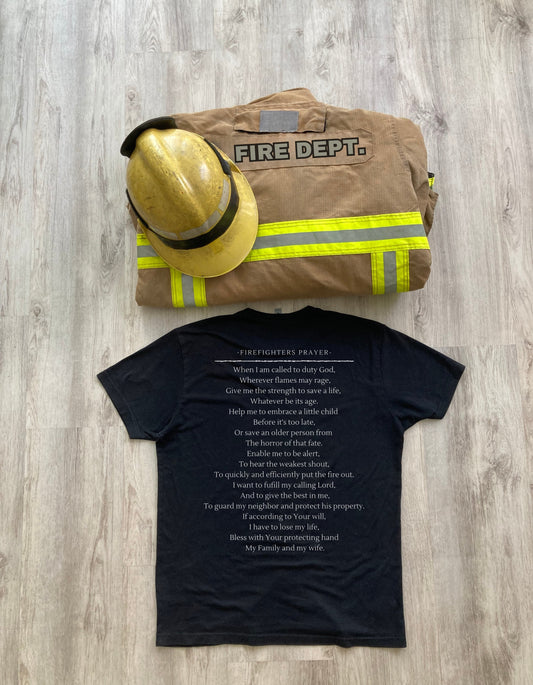 Firefighters Prayer T-Shirt | The Perfect Firefighter Christmas Gift Idea | Fire Department T-Shirt | IAFF |